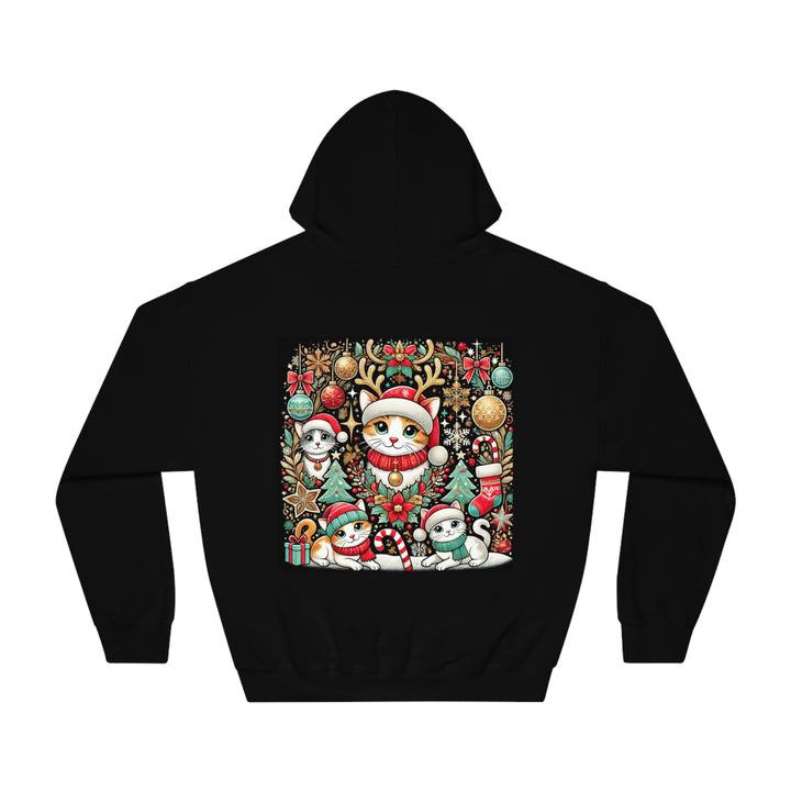 The Claw Cove™  Unisex Kitty Kat Christmas Hoodie - Limited Edition