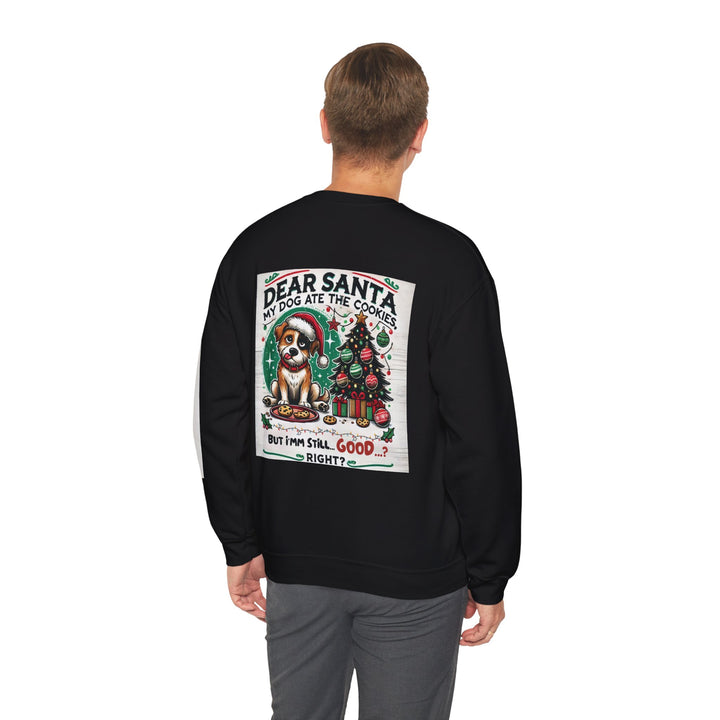 The Claw Cove™ Holiday Dear Santa Dog Crewneck Lightweight Sweatshirt - Unisex | Free and Fast Shipping