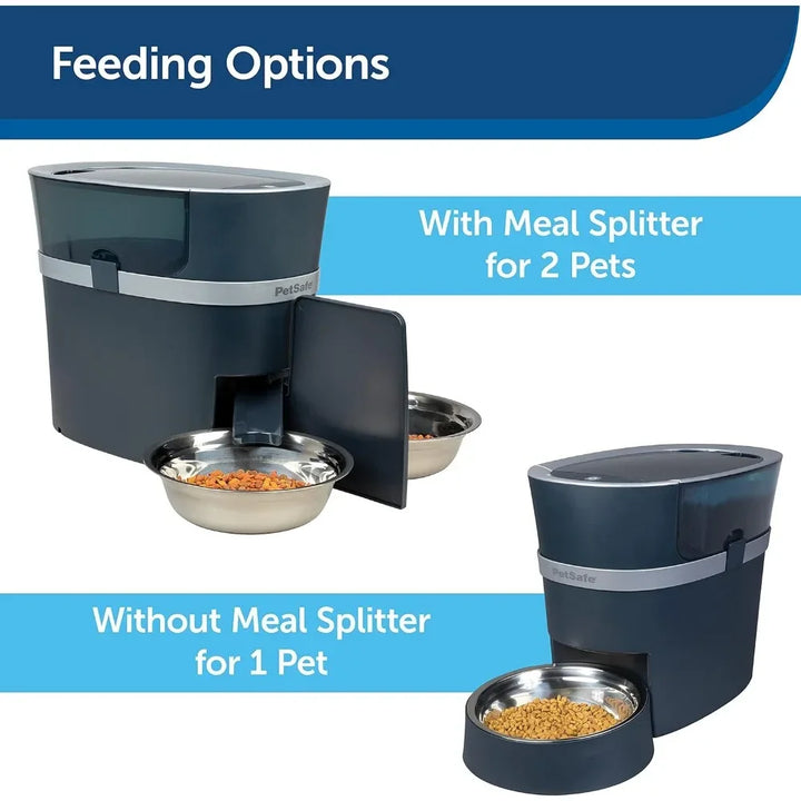 Pet Safe™ Smart Feed - Electronic Pet Feeder for Cats & Dogs - 6L/24 Cup Capacity - Programmable Mealtimes Freight Free