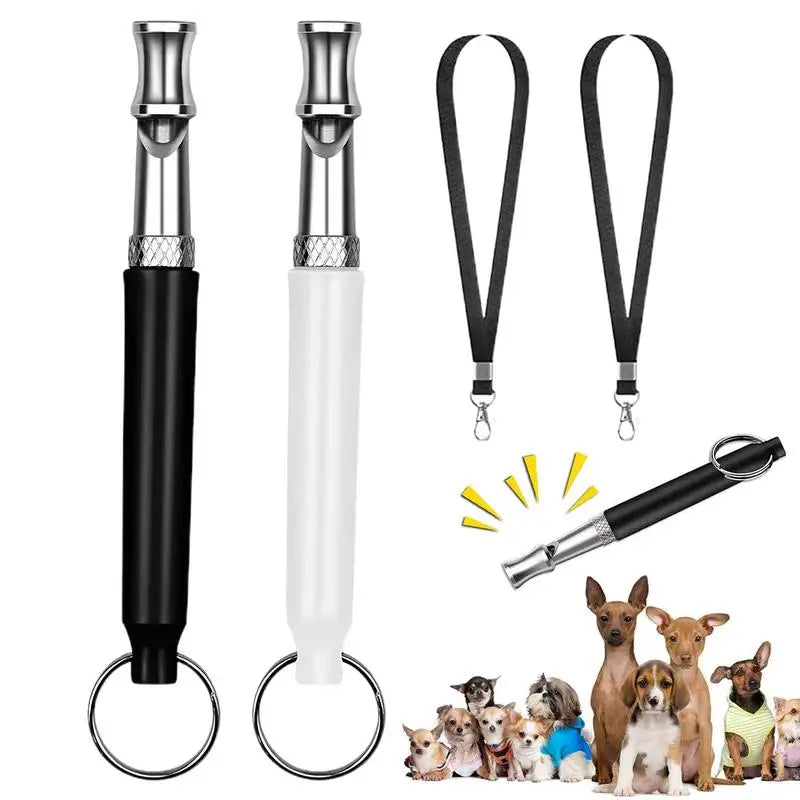 Dog Whistle Portable Dog Training Whistles Dogs Training Deterrent Whistle Puppy Adjustable Training Dog Accessories Supplies