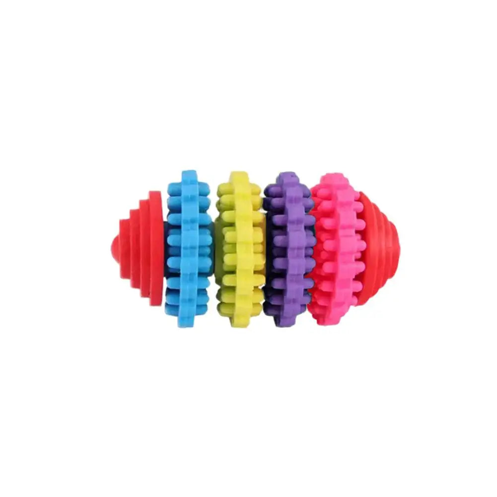 Pet Dog Toy Colorful Gear Tooth Cleaning Toys Pet Dog Toys Toy Training Chew Tooth Pet Products Dog Pet Toy Accessories Pet B1X6