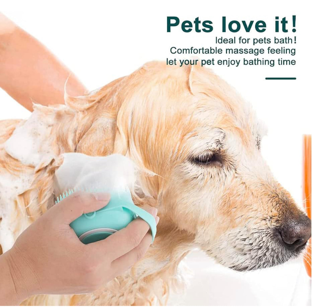 2-in-1 Pet Shampoo Brush