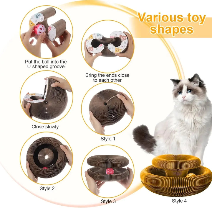 Magic Organ Cats Scratcher Toy