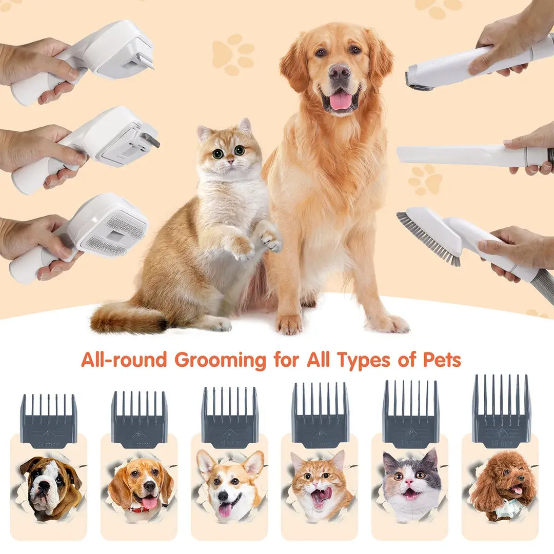 Dog Vacuum Grooming Kit